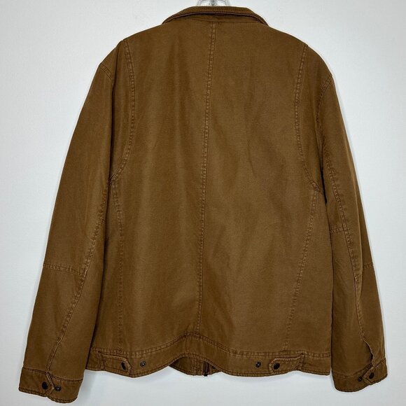 Levi’s Men's Canvas Work Utility Field Jacket Cotton Quilted Lined Size XL - Picture 6 of 13